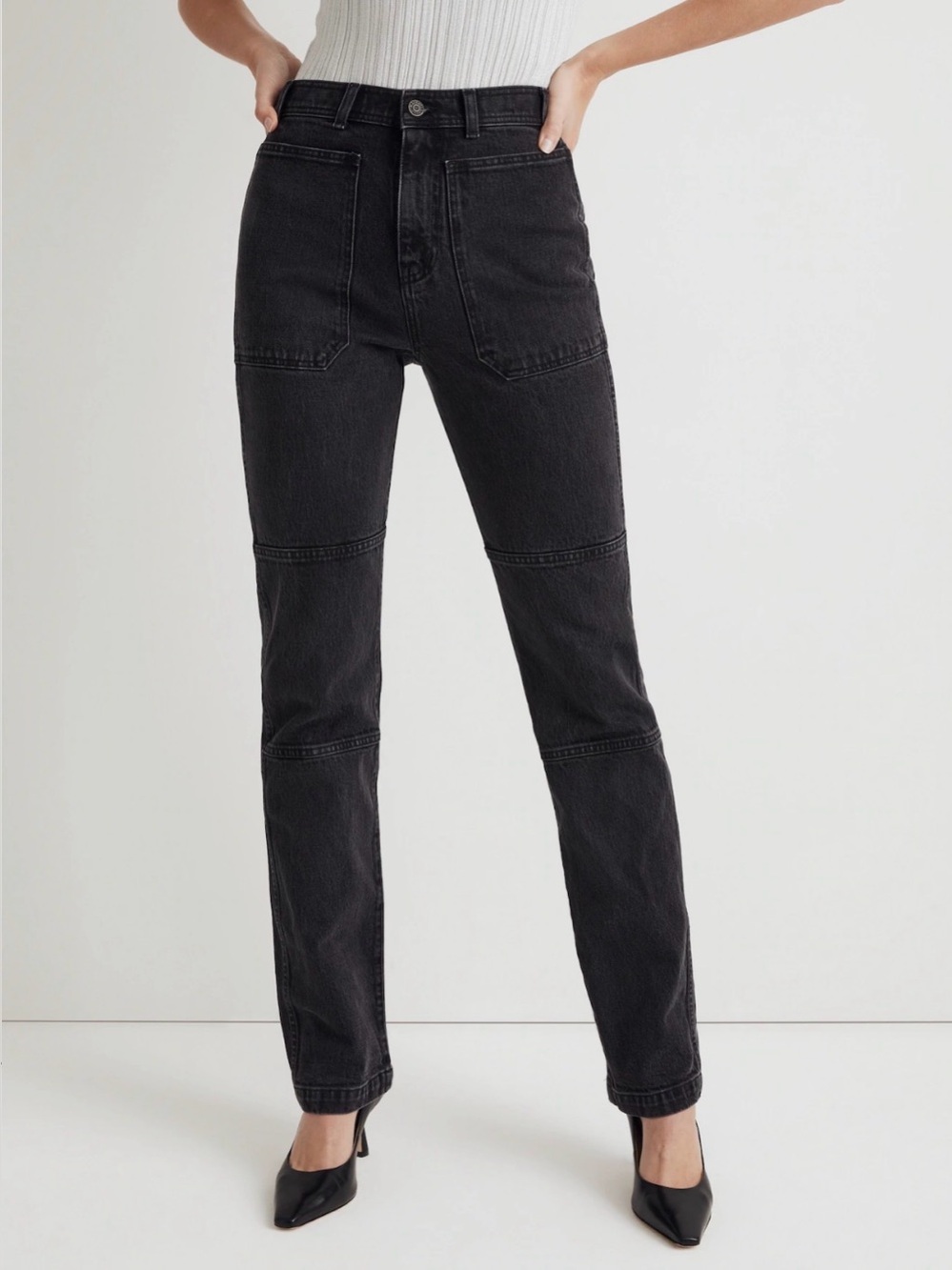 Madewell The 90’s Straight Utility Jeans Sz 26